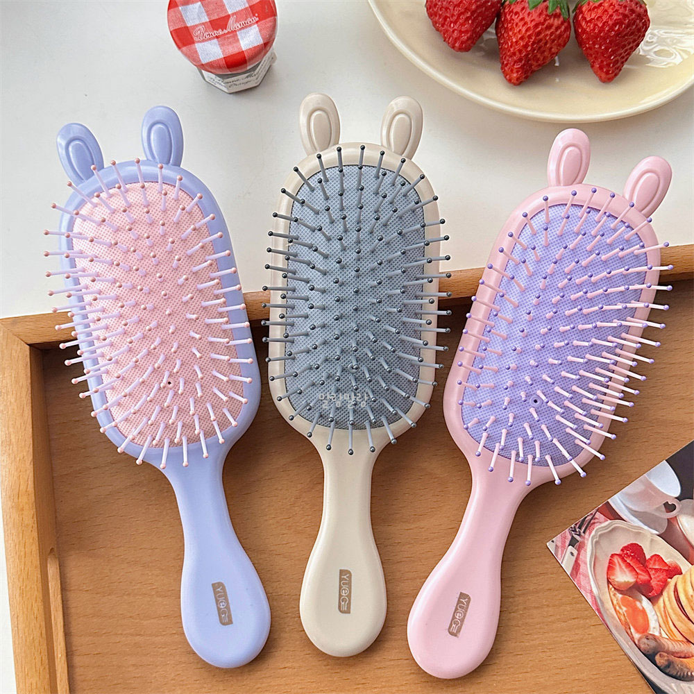 귀여운 머리빗 뿌리볼륨빗 두피마사지 헤어브러쉬