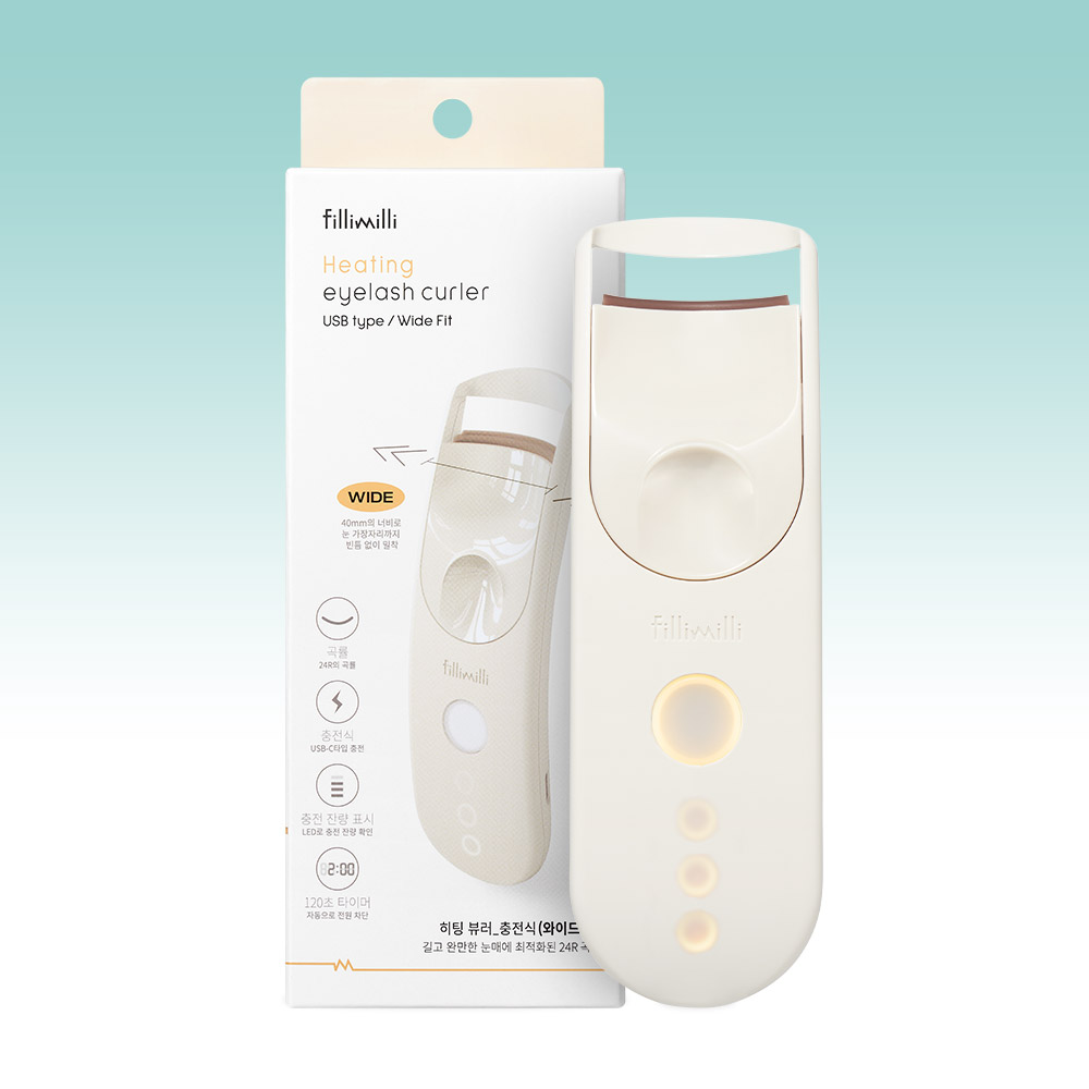필리밀리 히팅뷰러 속눈썹 고데기