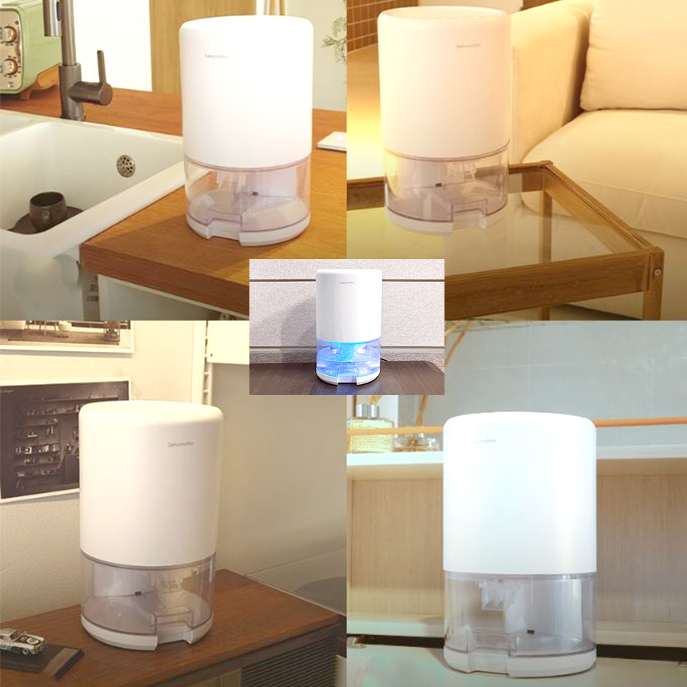 대용량 led 미니제습기 1L 저전력 간편조작 실내 취침 무드등