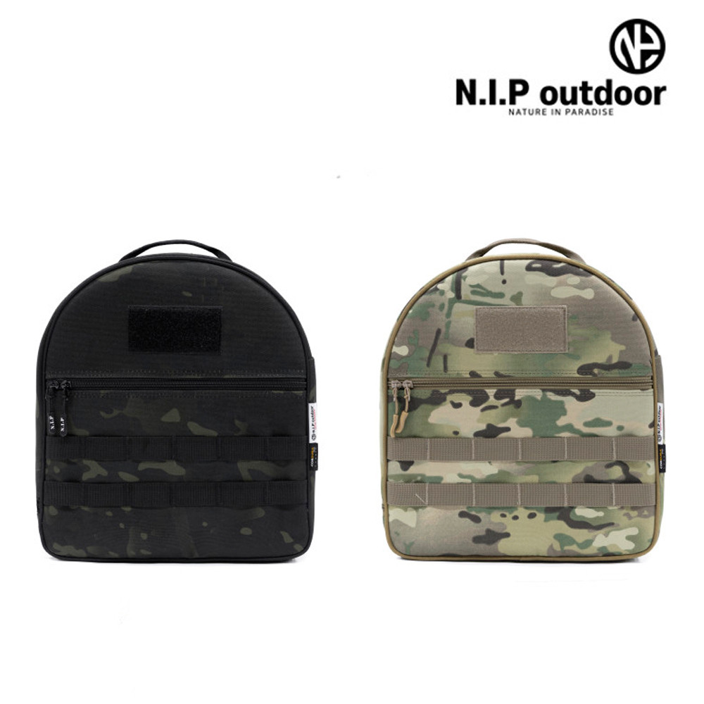 N.I.P 릴선 가방 카키카모 / 캠핑 감성 20M 수납 코듀라