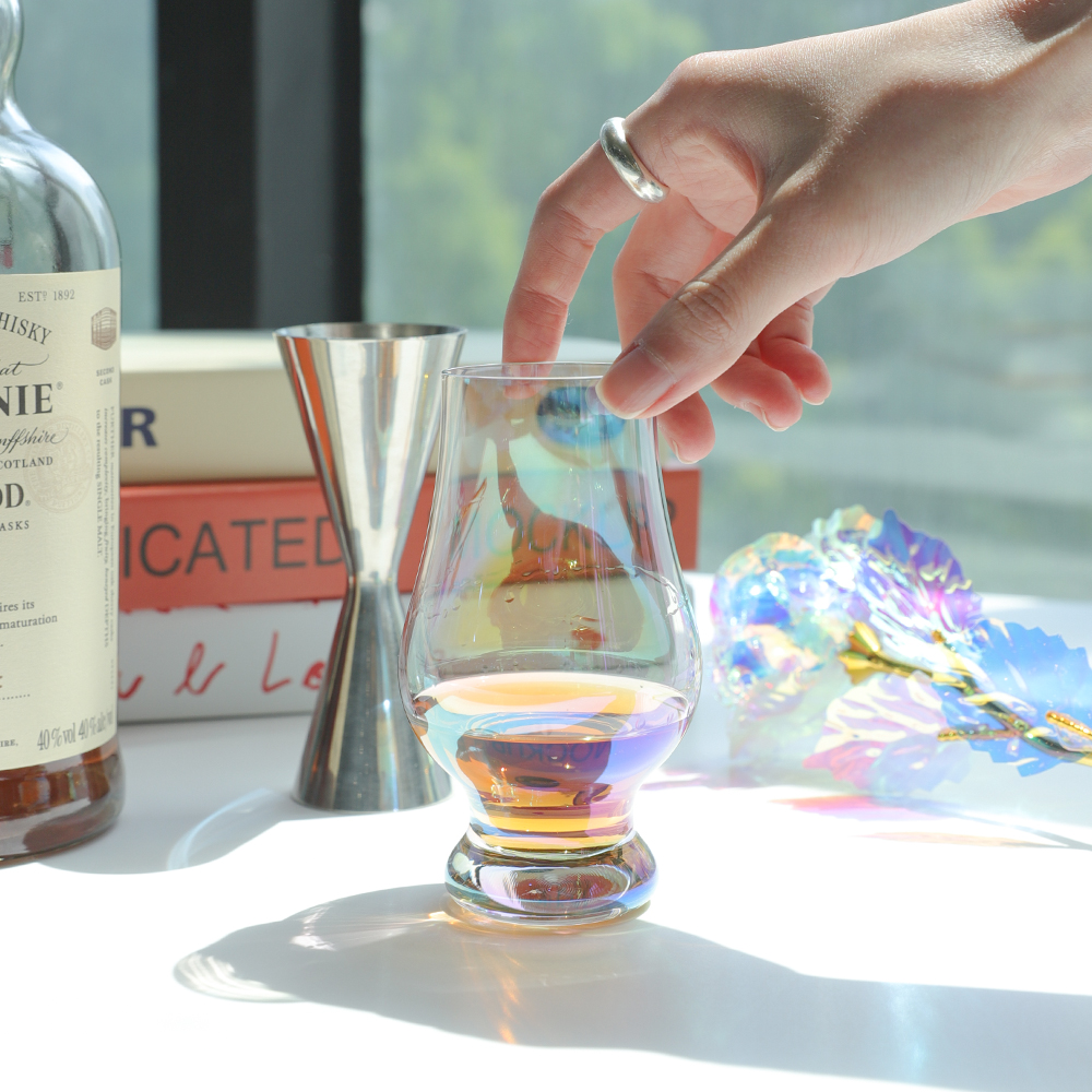 블랭크필 오로라 싱글몰트 위스키잔 테이스팅 글라스 양주잔 신혼부부 집들이선물 2p세트