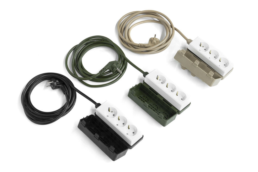 캠핑 리드선 연장선 릴선 연결 3구 3M