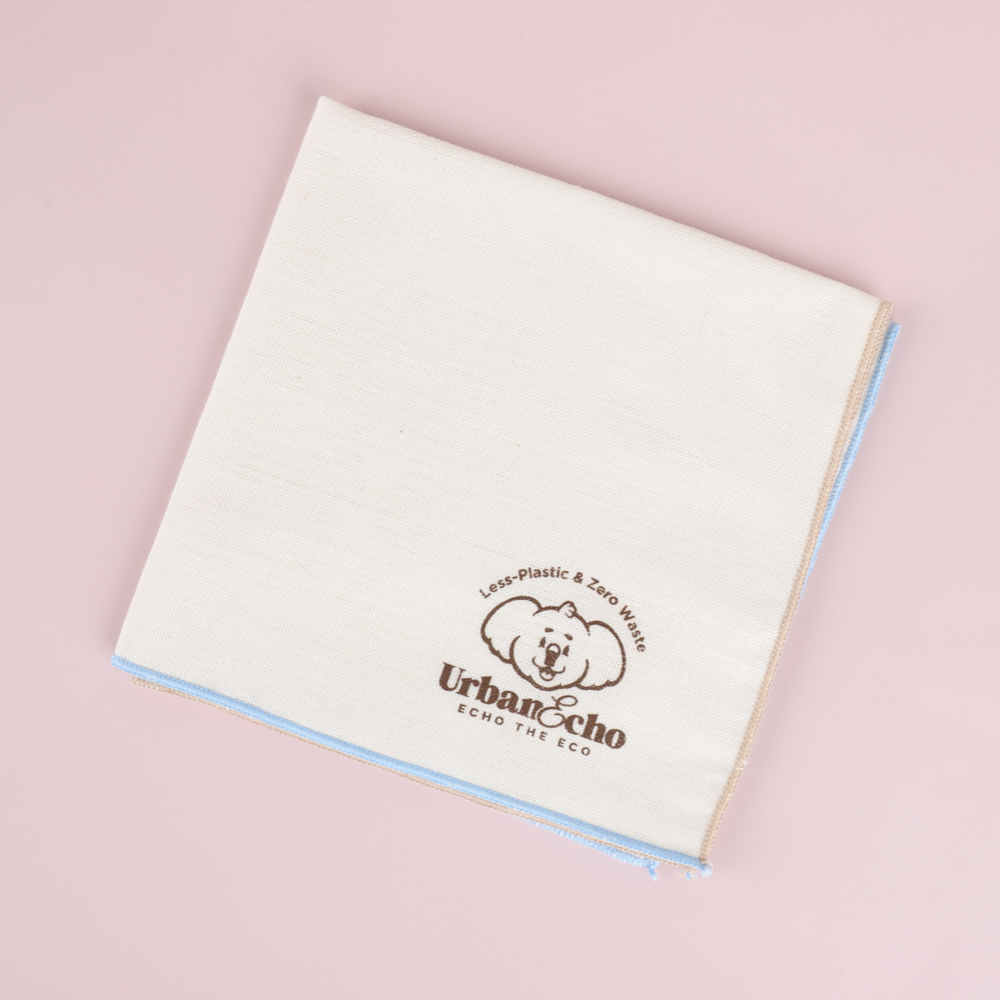 어반에코 아미고코코 강화소창 2겹 무형광 무표백 KC인증 손수건 7매세트(2colors) 출산선물 백일선물