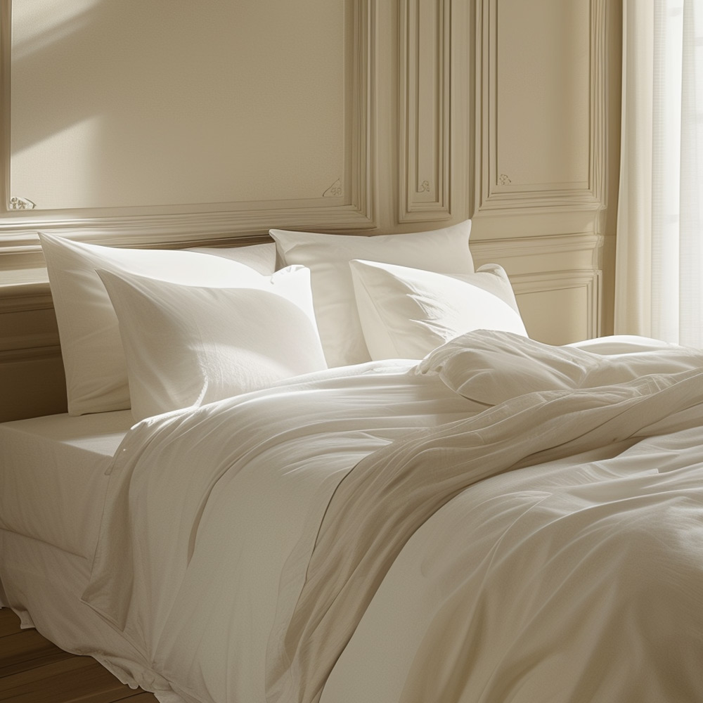 베네베딩 100% 천연실크 호텔 웨딩 신혼 혼수 베개솜