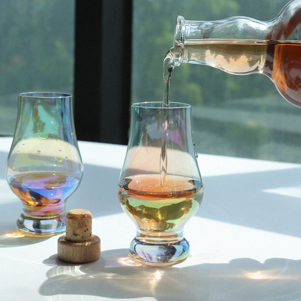 블랭크필 오로라 싱글몰트 위스키잔 테이스팅 글라스 양주잔 신혼부부 집들이선물 2p세트