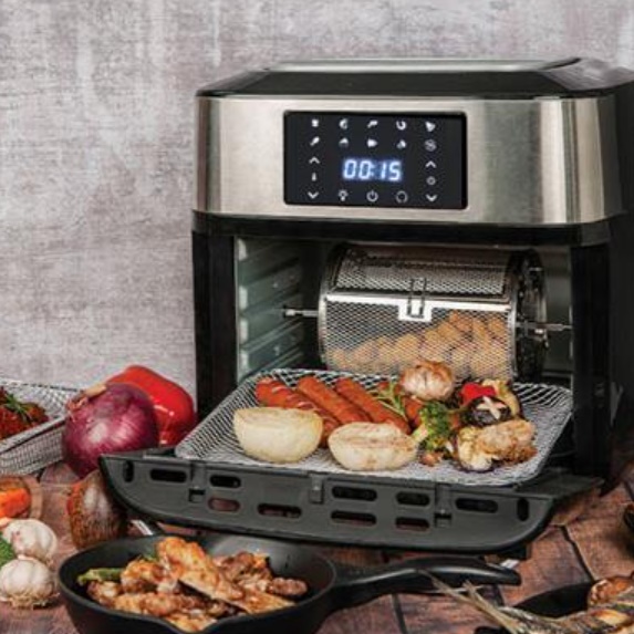 오븐식 통돌이 에어 프라이어 대형 에어후라이기 대용량 에어프라이