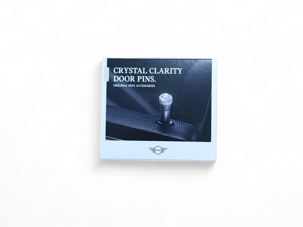 BMW 크리스탈 도어핀 CRYSTAL CLARITY Door pins 순정 스왈로브스키 - 상세 이미지 2