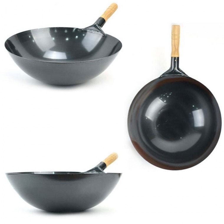 중화렌지 전용 중화팬 웍 북경팬 튀김팬 후라이빵 1p