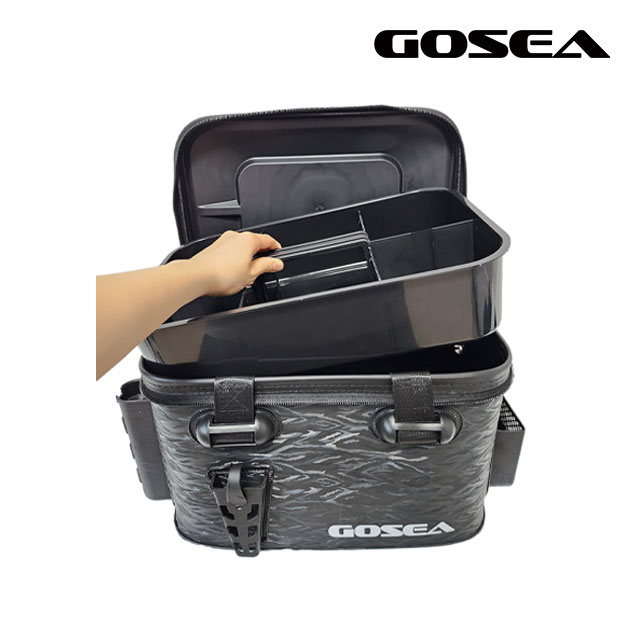 GOSEA 프로 피쉬 바칸 GSF-V01 트레이 포함 낚시 보조가방 살림통 - 상세 이미지 4