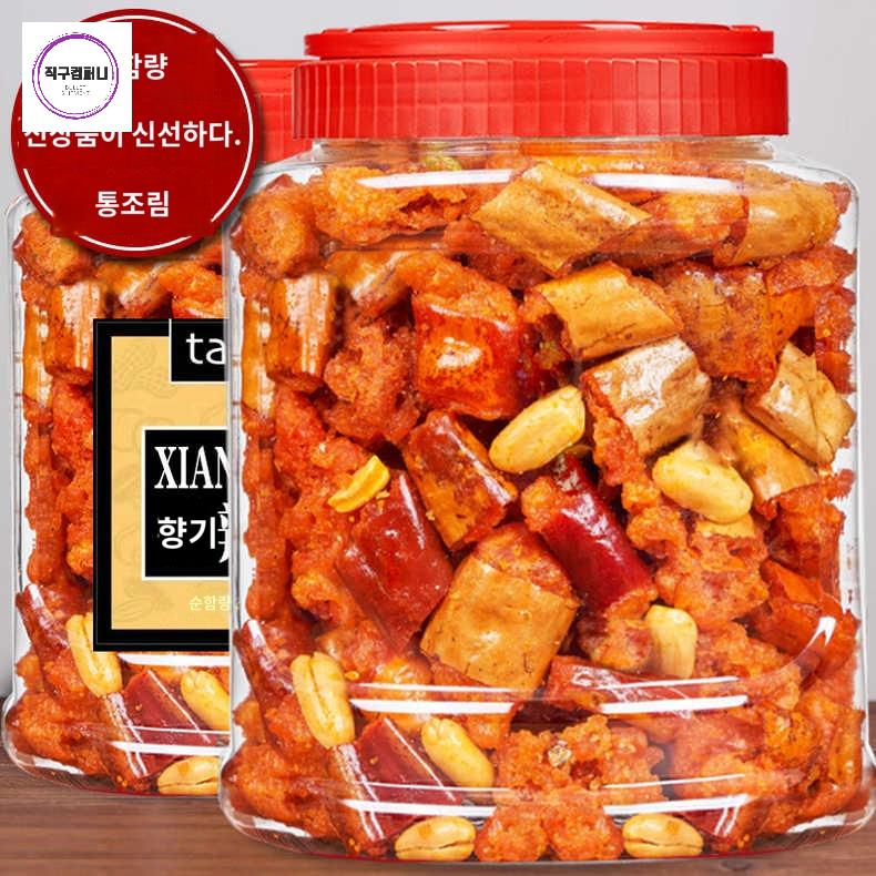 땅콩 향취고추 중국고추부각 바삭바삭 술안주 - 상품 이미지