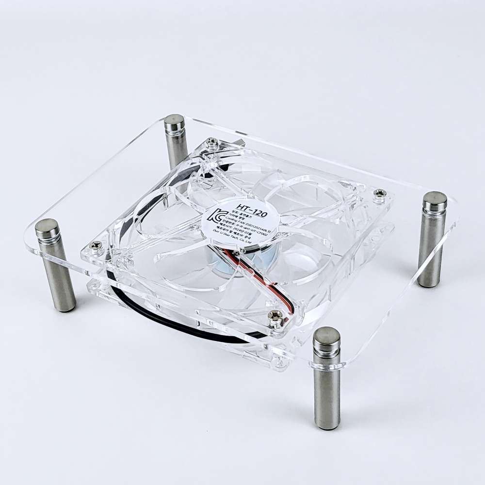 120mm 미니PC 공유기 와이파이 저소음 냉각팬 USB 쿨러 쿨링 팬 (미니) - 상세 이미지 2