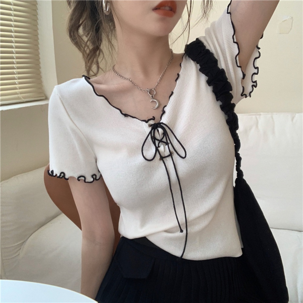 나혼자산다 549회 박나래 반팔 티셔츠 트렌디 데이트 의상 옷 패션 - 상품 이미지
