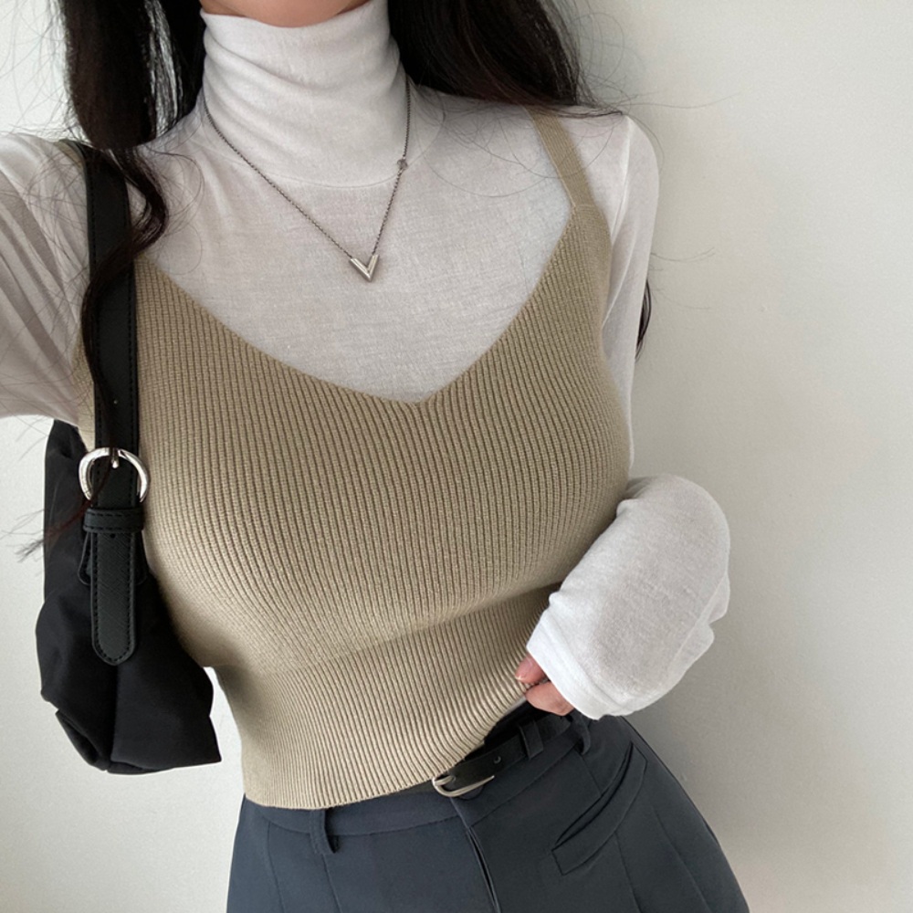 꼬꼬무 131회 츄 긴팔 뷔스티에 데일리 간절기 의상 옷 패션 - 상품 이미지