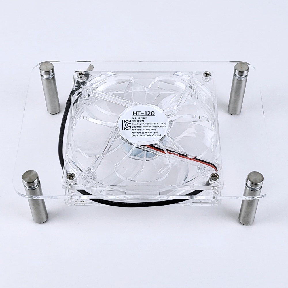 120mm 미니PC 공유기 와이파이 저소음 냉각팬 USB 쿨러 쿨링 팬 (미니) - 상세 이미지 3