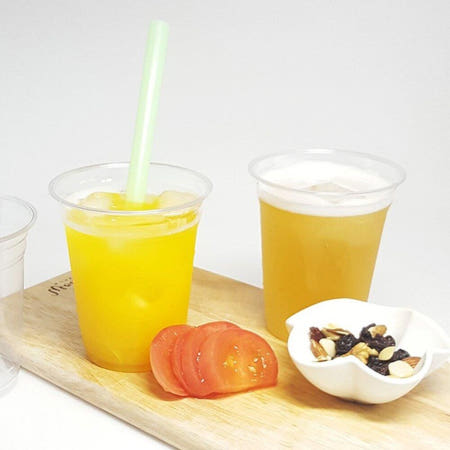 [좋은초이스 협력사]일회용 플라스틱파티컵 맥주 칵테일 클럽 행사축제 패트컵 10p