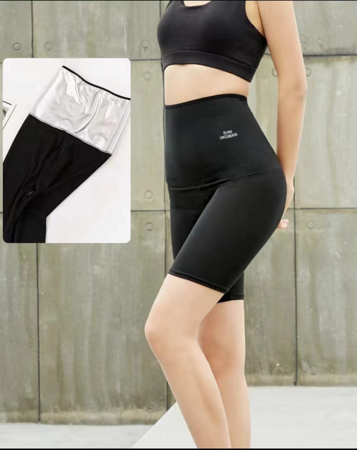 다이어트땀복반바지 뱃살증발땀복  여름땀복레깅스 배부분만땀복 연예인땀복 붓기빼는운동복 여름트레이닝반바지 러닝반바지 줌바반바지 일상트레이닝복 박나래땀복 나혼산땀복 여자땀복반바지