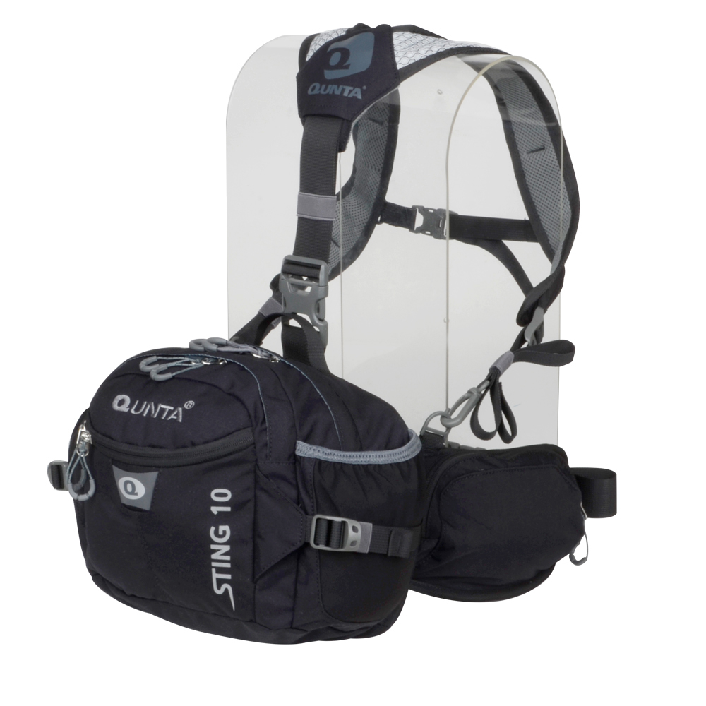 쿤타 스팅 10 그린 힙색 멜빵허리색 소형등산 자전거용