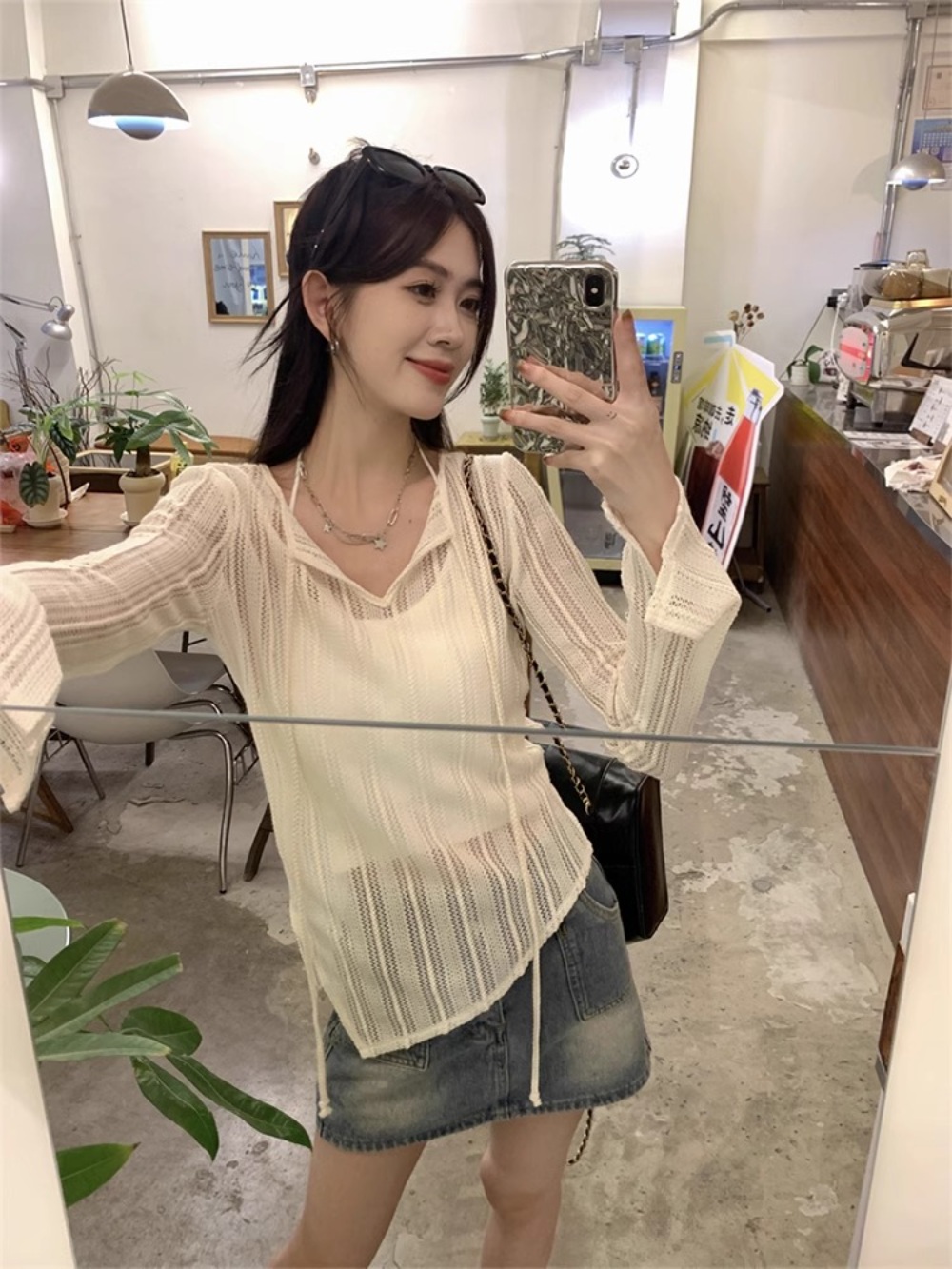 놀면뭐하니 237회 여자친구 소원 티셔츠 페미닌 얇은 의상 옷 패션 - 상세 이미지 2