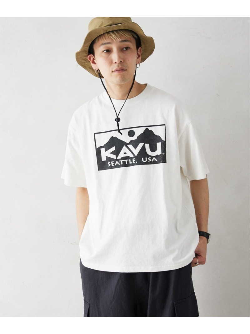 카부 KAVU x 저널스탠다드 별주 Chillba Dog 프린트 반팔 티셔츠 - 상세 이미지 4