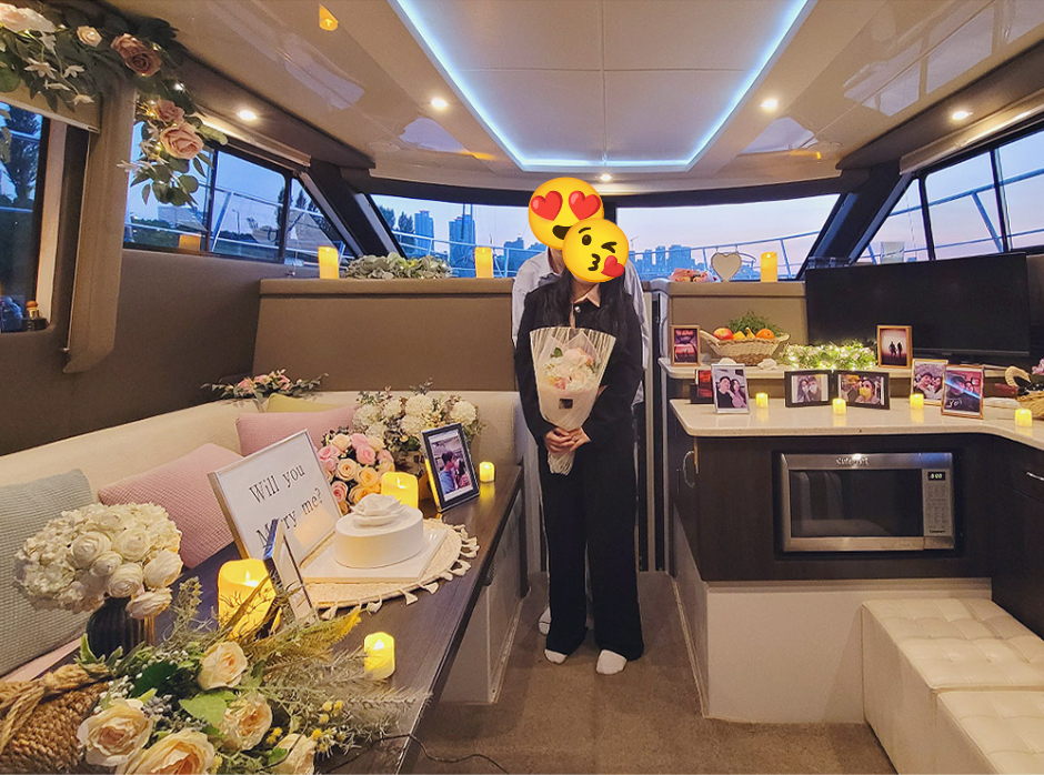 요트프로포즈 잠실 프리미엄 한강 요트 프로포즈