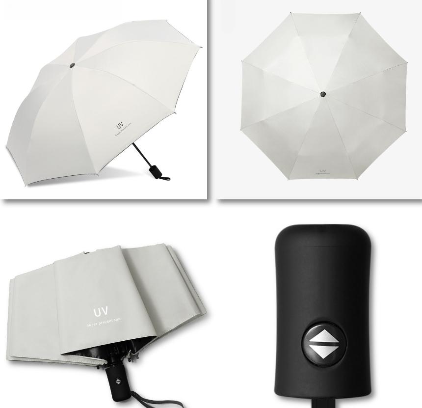 흰양산 여름 남자 양산 화이트 양우산 대학생 양산