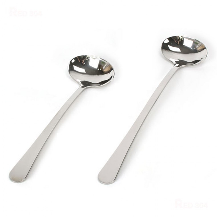 스텐 27종 뷔페 드레싱국자 소스국자 서빙스푼 길이 20.5cm 24.7cm - 메인 이미지