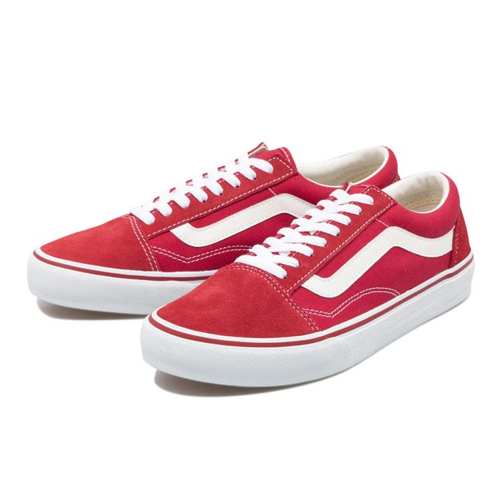반스 VANS 올드스쿨 남녀공용 스니커즈 DX V36CL 레드 - 메인 이미지