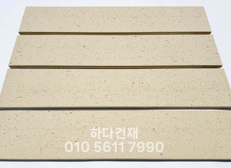 올라운더 점토타일 600x115x11T 아이보리 / 하다건재 테라코타타일