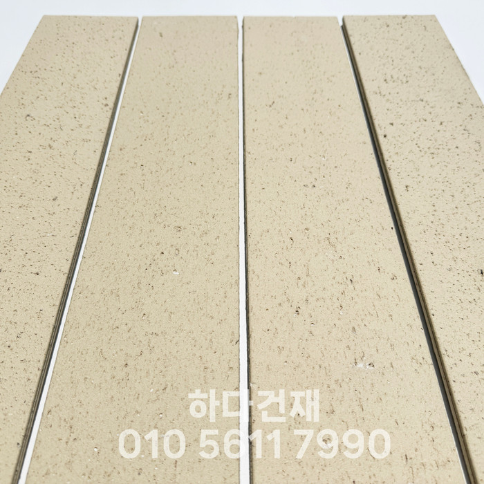 올라운더 점토타일 600x115x11T 아이보리 / 하다건재 테라코타타일