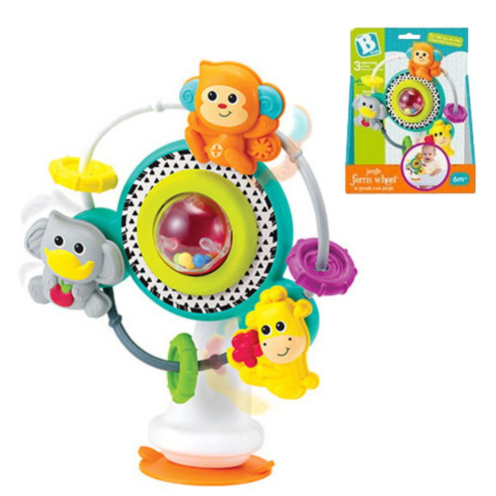 흡착 회전 딸랑이 유아 100일 4개월 아기 장난감