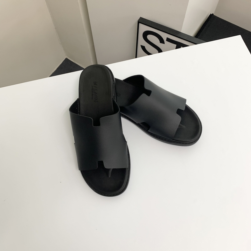 남자슬리퍼 키높이3cm 사무실 여름 통굽 슬리퍼 이미지 8