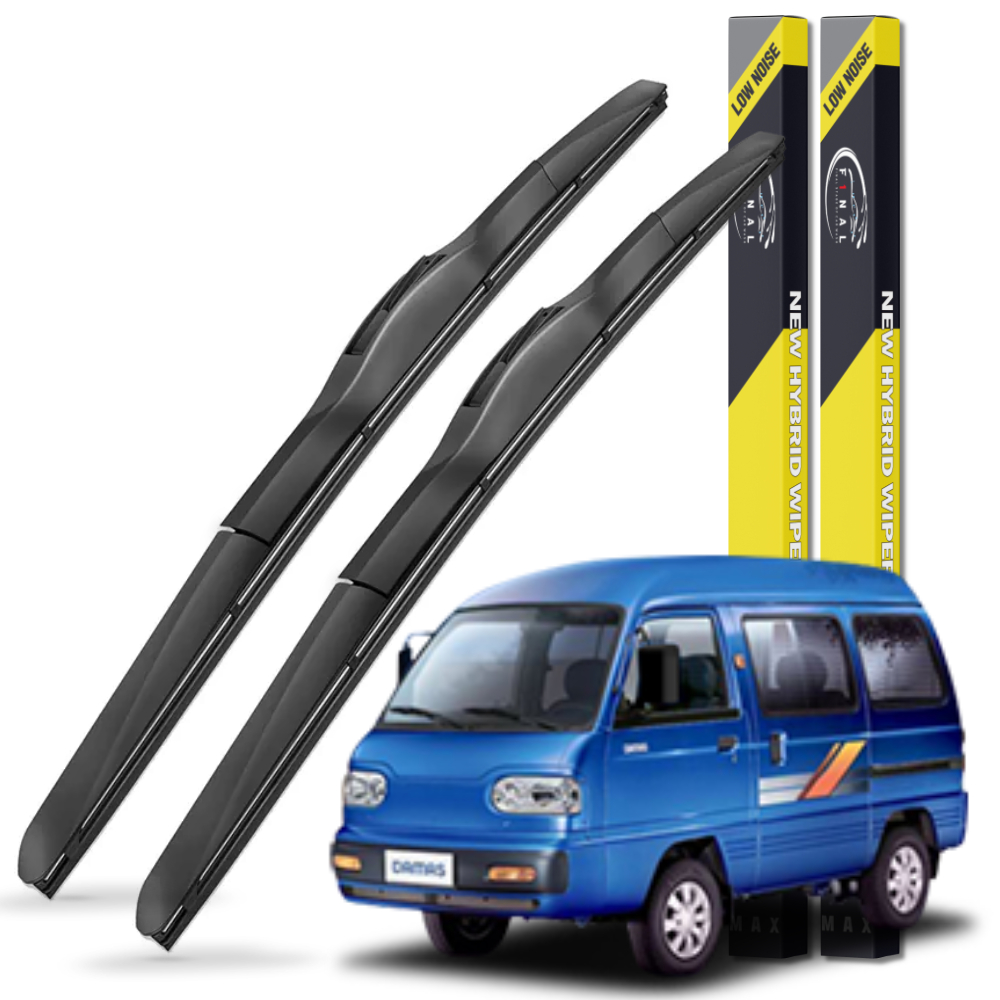 1+1 쉐보레 다마스 전차종 메탈 하이브리드 와이퍼 윈도우브러쉬 3S 400+350mm - 상품 이미지