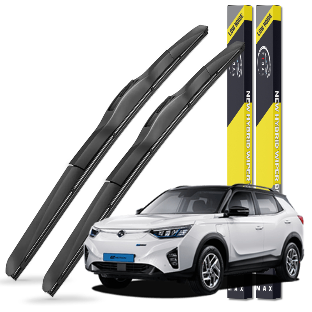 1+1 쌍용 코란도 전차종 자동차 하이브리드 와이퍼 블레이드 2S 600+450mm - 상세 이미지 2