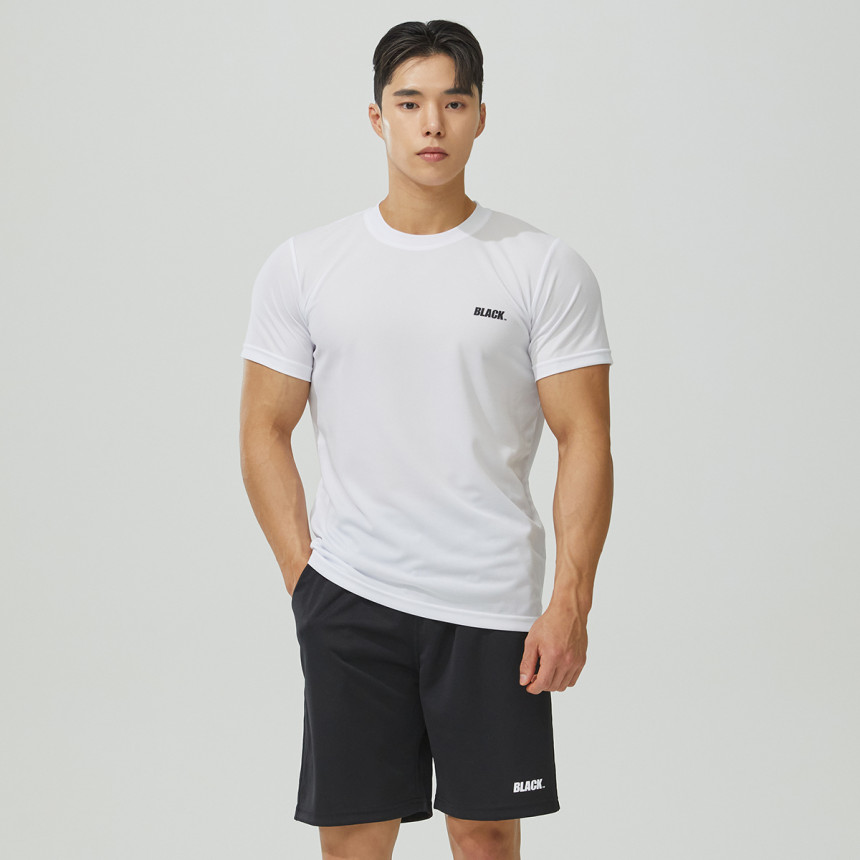 블랙몬스터핏 BLACKSET 남자 헬스복 운동복 트레이닝 세트 짐웨어 사진 2