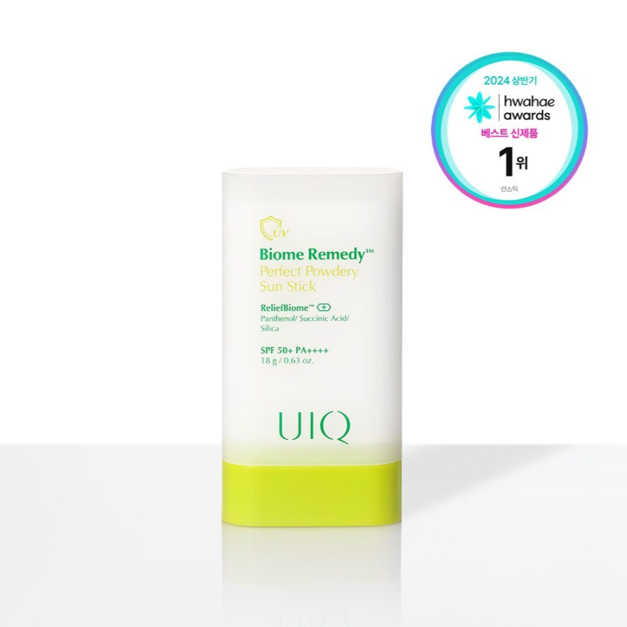유이크 바이옴 레미디 퍼펙트 보송 선스틱 18g (SPA 50+ PA++++) 이미지 3