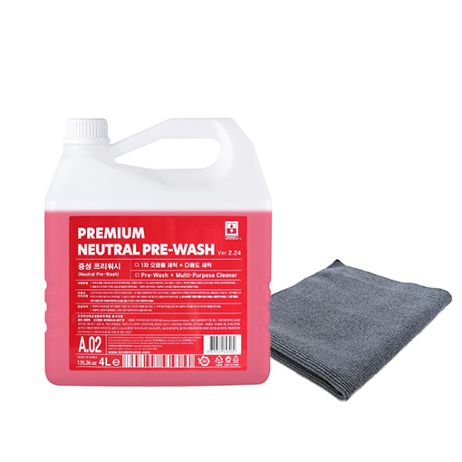 바인더 중성프리워시 4L+스피드폴리쉬 - 상품 이미지