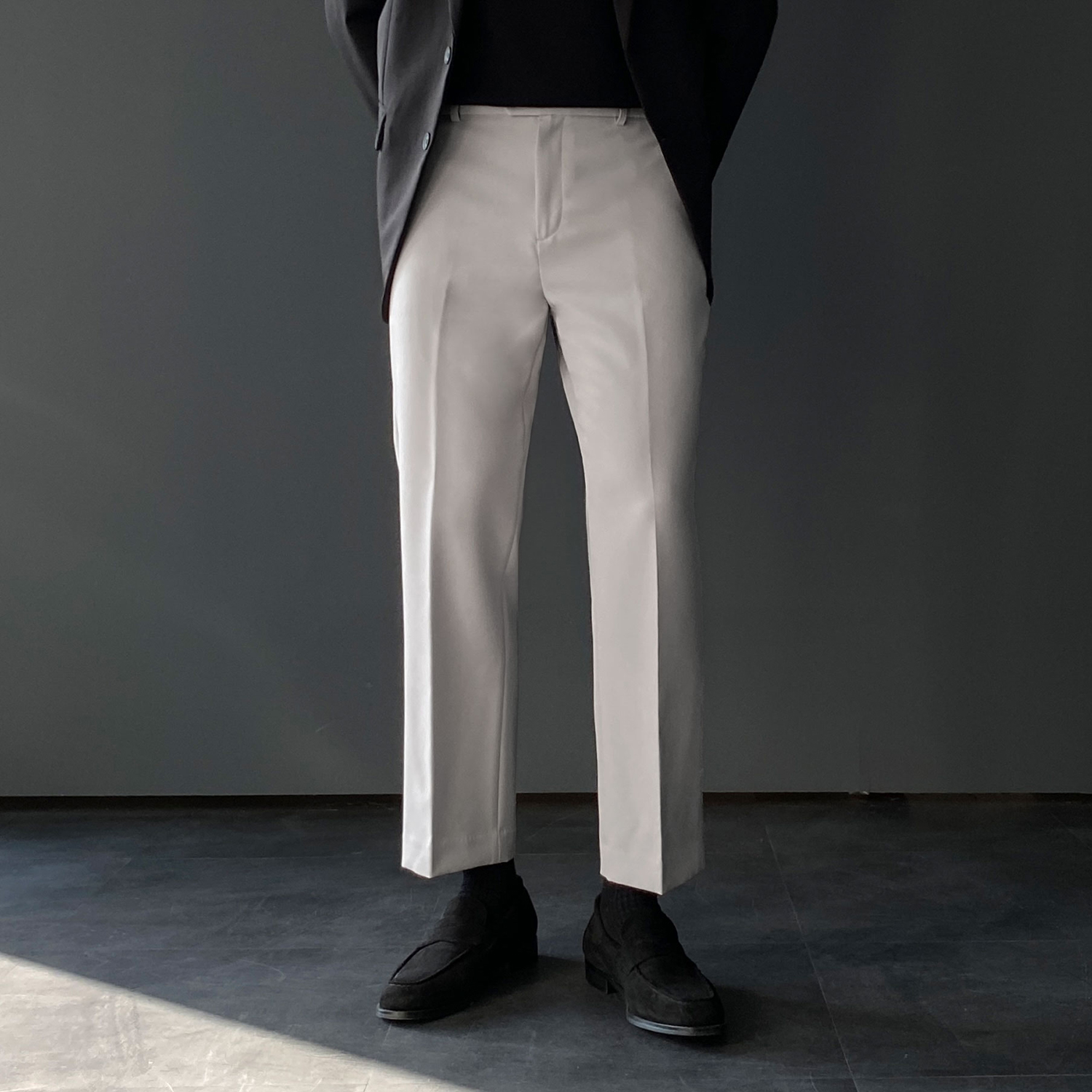 남자슬랙스 정장바지 기지바지 구김없는슬랙스 - 상품 이미지