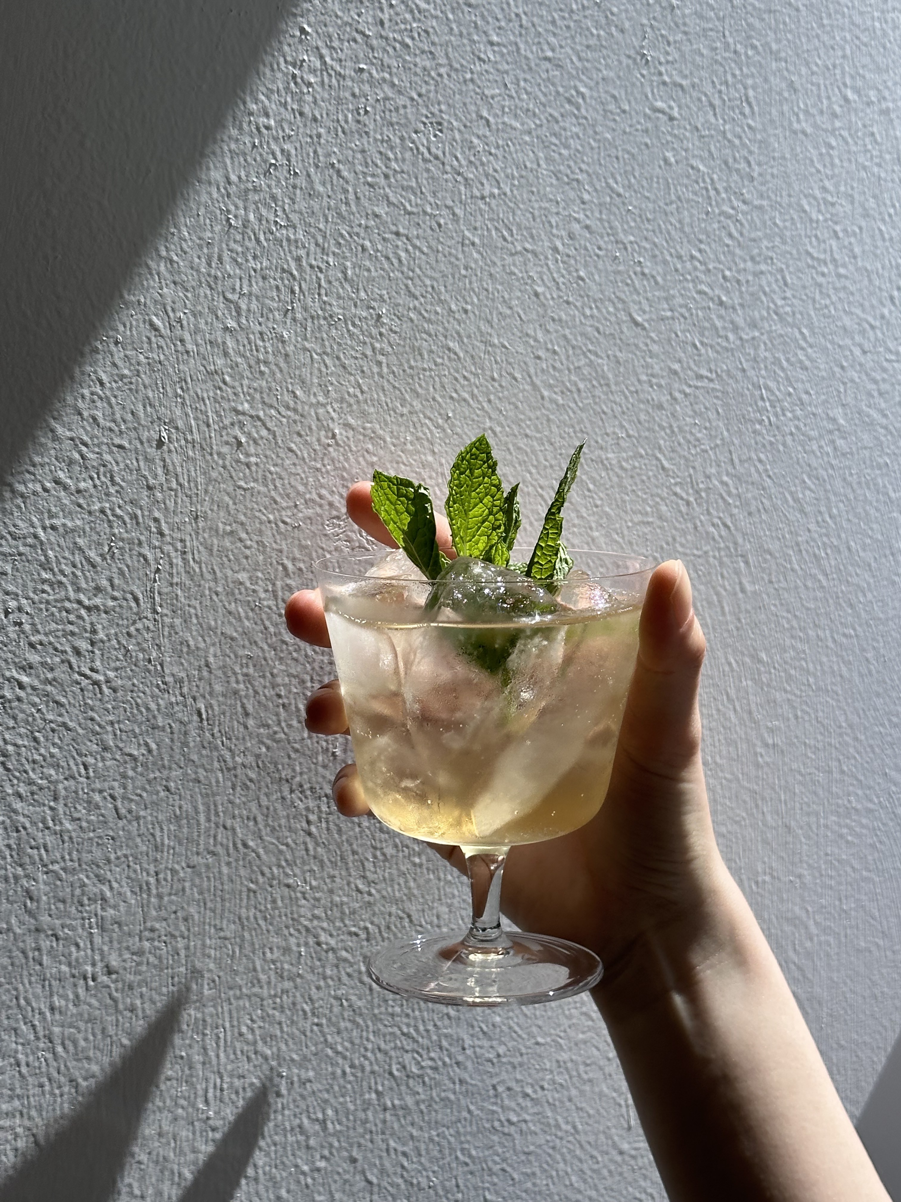 오블릭 칵테일잔 온더락 맥주잔 카페유리컵 290ml - 상세 이미지 5