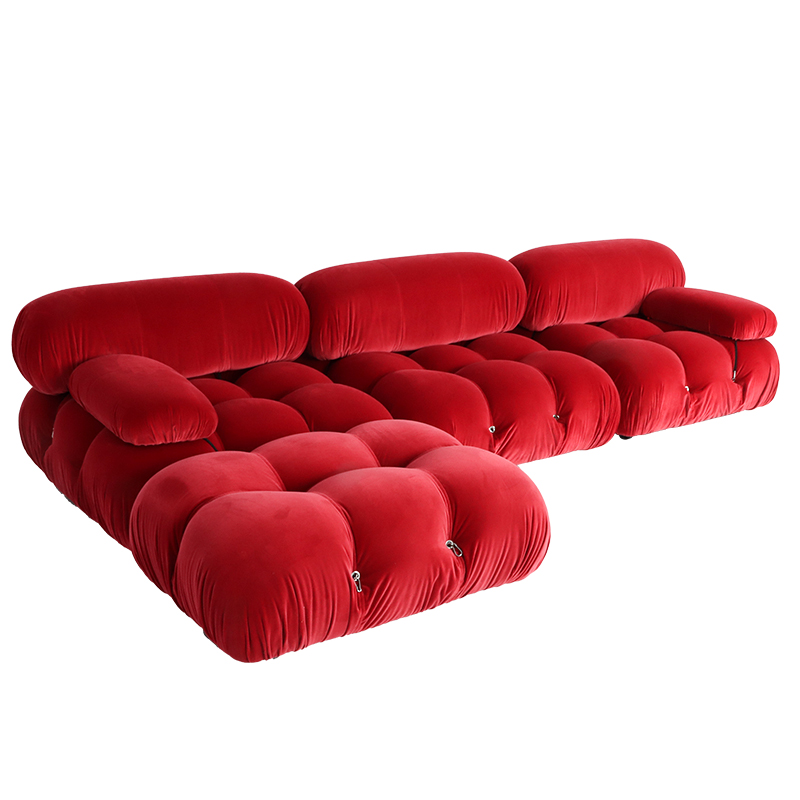 카멜레온다 라운지 모듈 조약돌 소파 스탠다드형 싱글시트(팔걸이X)