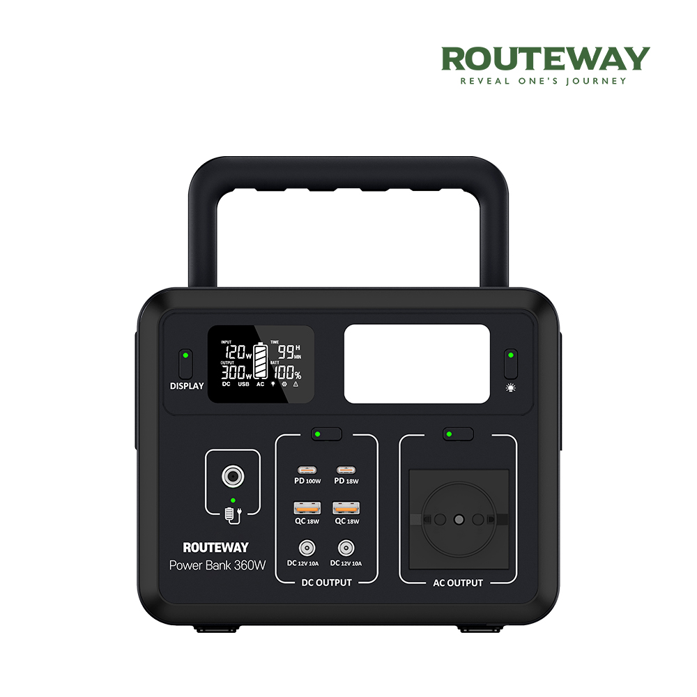 루트웨이 파워뱅크 PB360W 캠핑용 파워뱅크 19.2V 15000mAh 차박낚시용