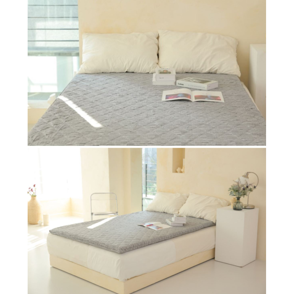 사계절 요토퍼 접이식 손님 매트리스 푹신한 두꺼운 패드 침대 캠핑 거실 바닥 여름