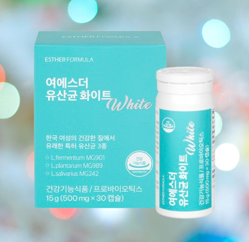 에스더포뮬러 유산균 화이트 질유산균 여에스터 30캡슐X4개 - 상세 이미지 3
