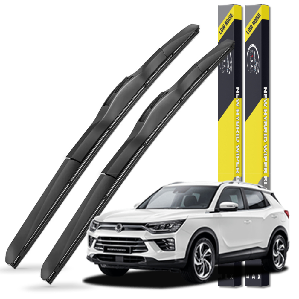 1+1 쌍용 코란도 전차종 자동차 하이브리드 와이퍼 블레이드 2S 600+450mm - 상세 이미지 3