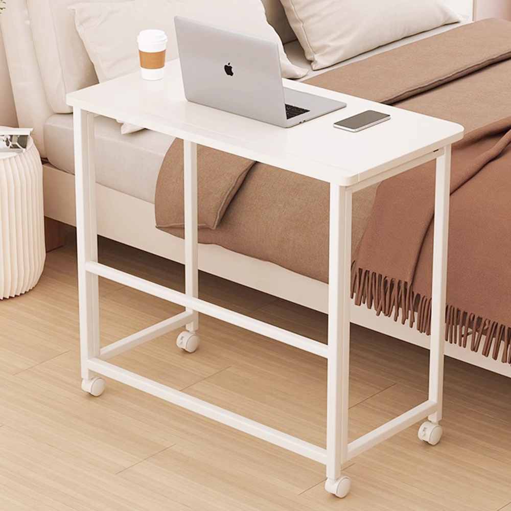 바퀴달린 슬림 접이식 책상 슬림형 대형 학생 원룸 간이 미니 공부 테이블
