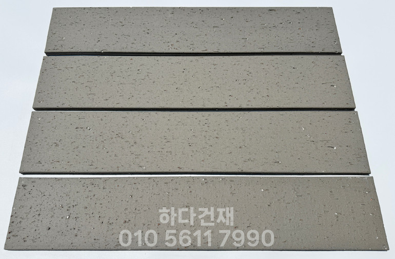 올라운더 점토타일 600x115x11T 그레이 / 하다건재 테라코타타일