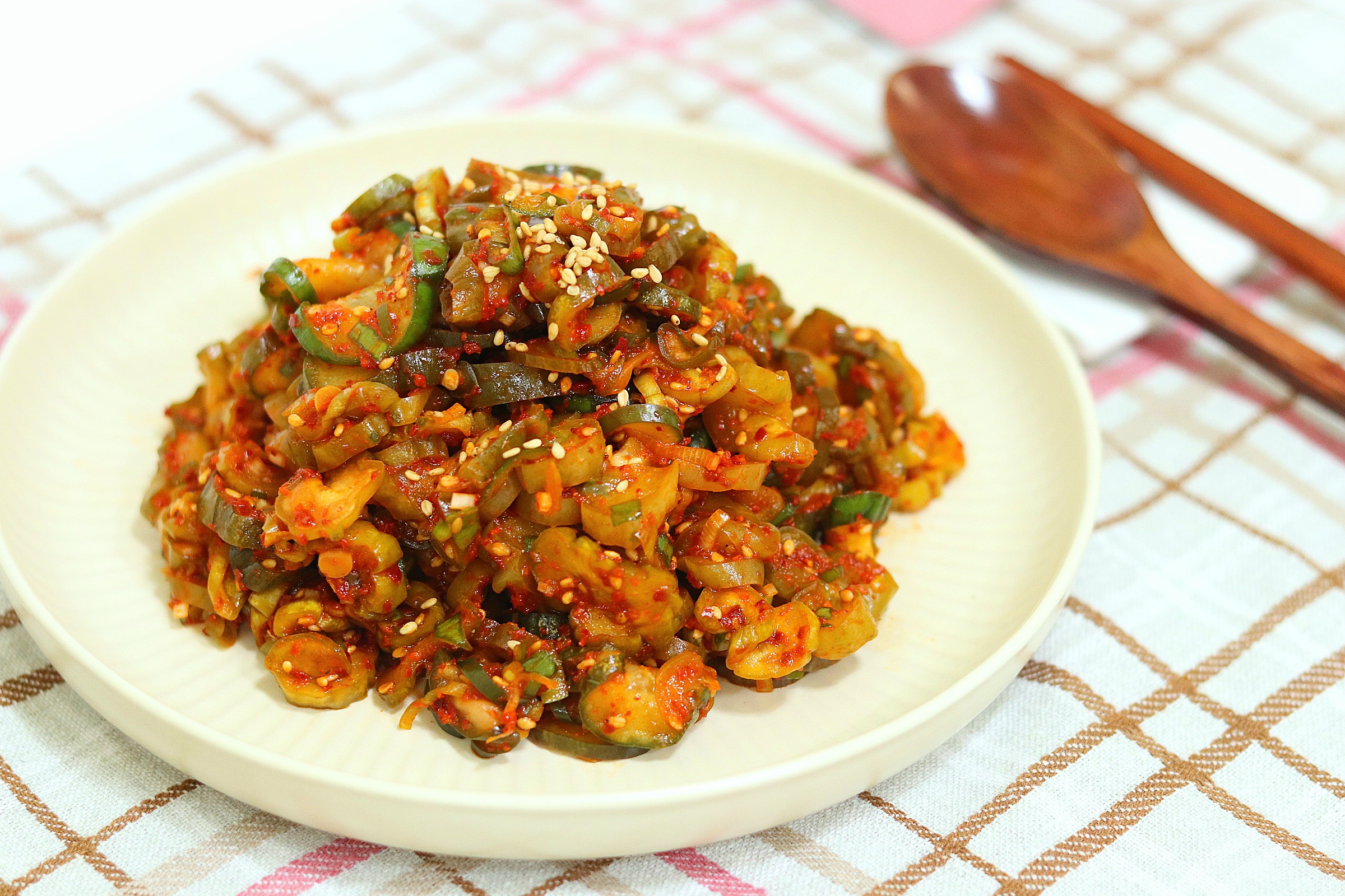양념오이지무침 통오이지 오이절임 짠지 장아찌 400g - 상세 이미지 2
