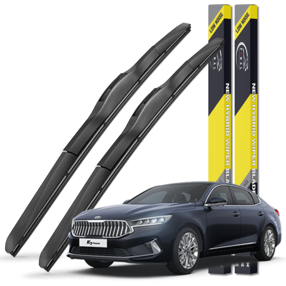 1+1 기아 K7 전차종 자동차 하이브리드 와이퍼 블레이드 2S 650+450mm - 메인 이미지