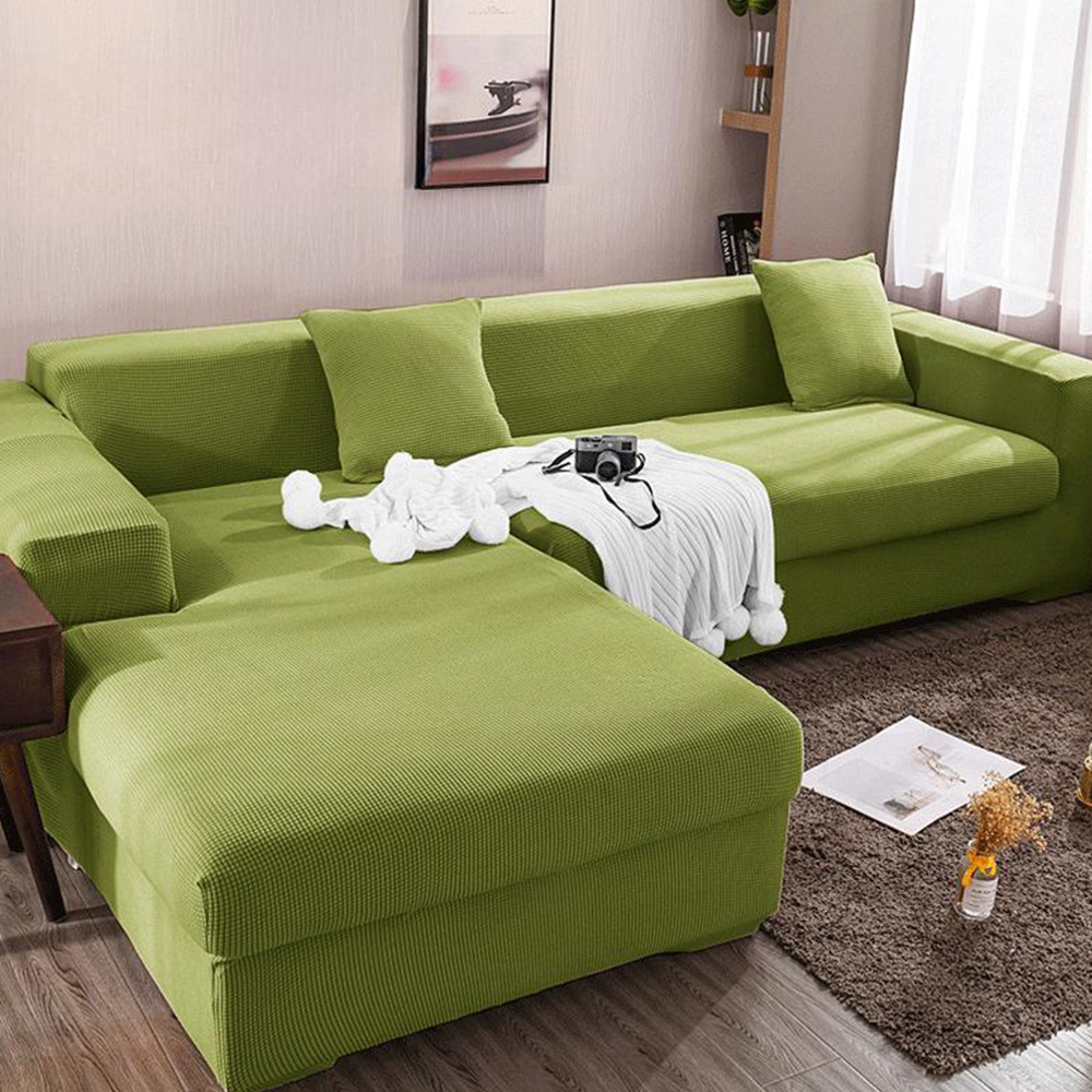 와플무늬 사계절 쇼파커버 쇼파천갈이 소파덮개 카우치 소파 패드 깔개 1인용