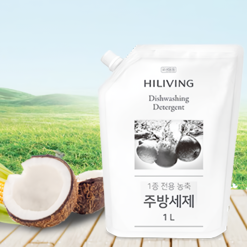 1종전용 주방세제 (리필) 헹굼이 간편한 농축원액 - 상세 이미지 2