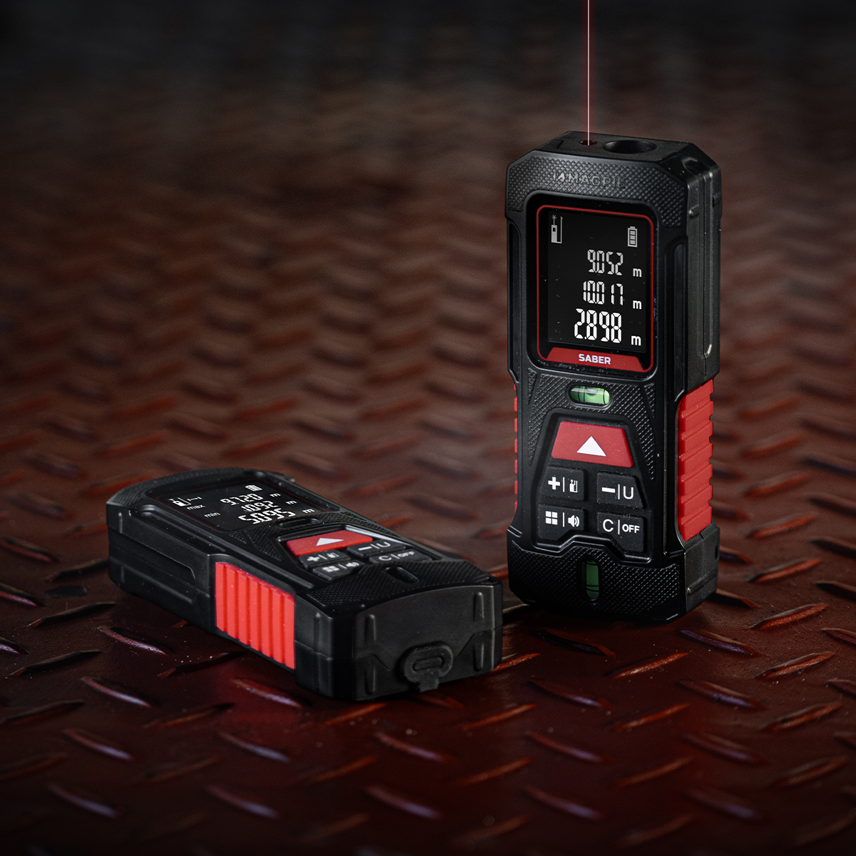 맥파이 초정밀 레이저 줄자 거리측정기 SABER(세이버)